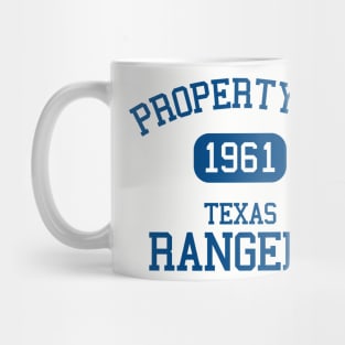 Property of Texas Rangers Mug